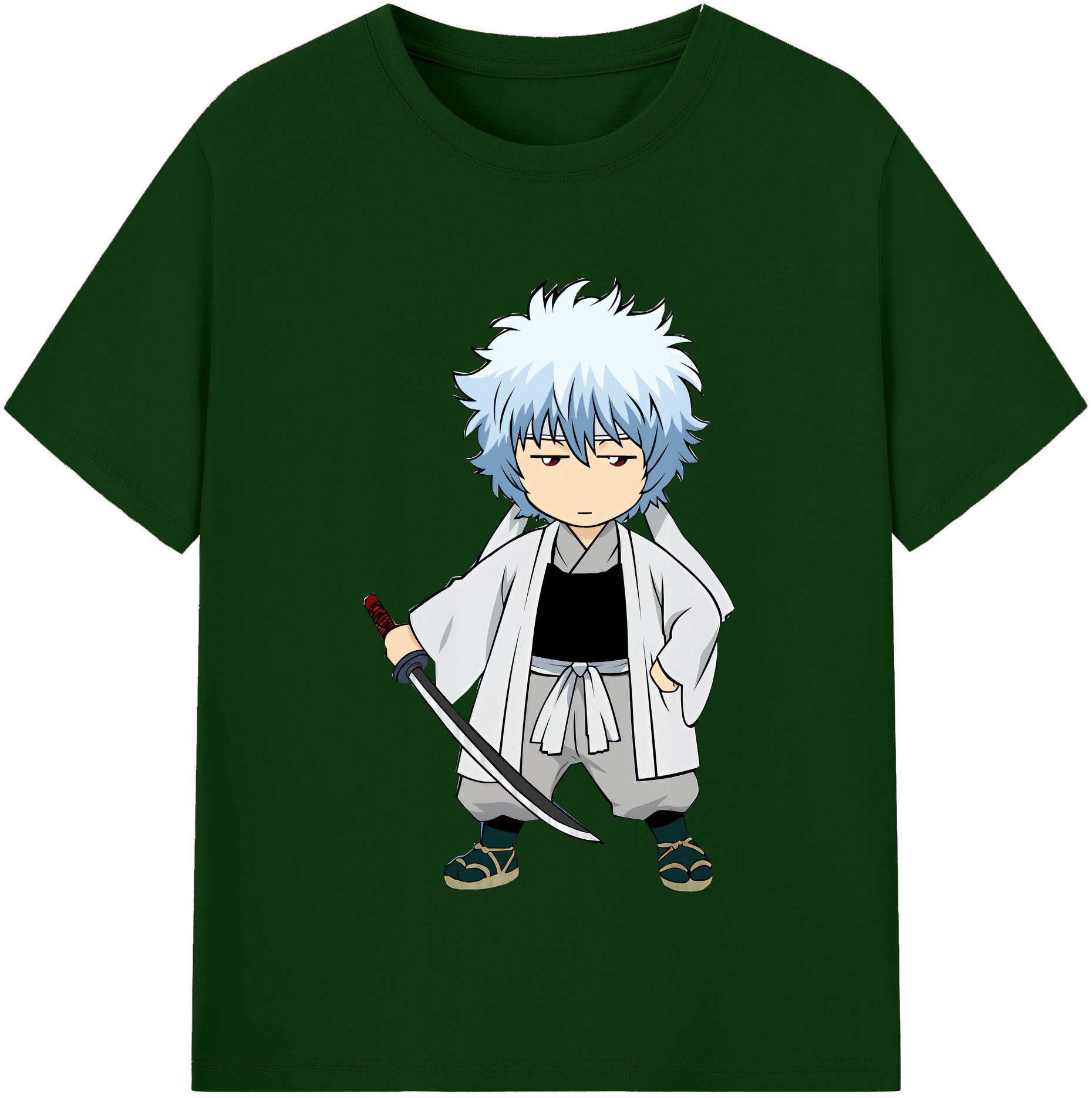 （画像用） ぎんたま 坂田銀時（さかたぎんとき） 神楽 志村新八（しむら しんぱち） GINTAMA Sakata Gintoki Kagura Shimura Shinpachi 綿100％半袖Tシャツ（フロントプリント）